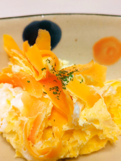 簡単!ふわふわにんじん卵-レシピのメイン写真