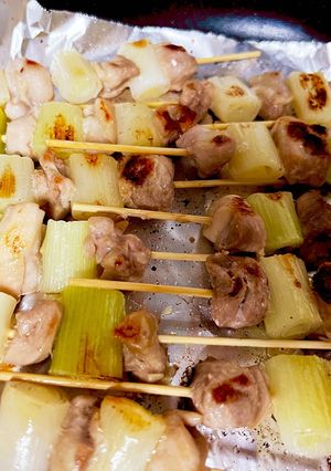 フライパンでねぎま焼鳥-レシピのメイン写真