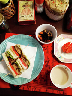 ハンバーグサンド-レシピのメイン写真