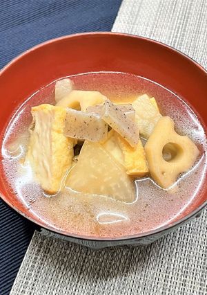 こんにゃくダイエット☆食べる和スープ-レシピのメイン写真