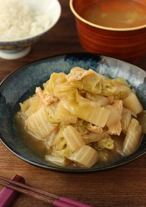 しみじみおいしい【白菜の炊いたん】-レシピのメイン写真