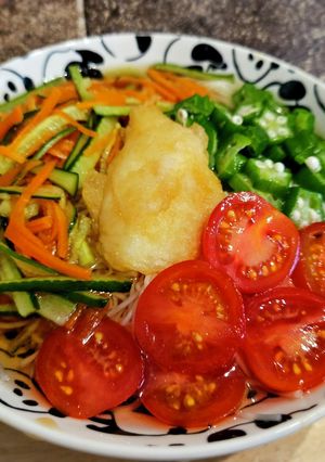さっぱり南蛮漬けとそうめん汁-レシピのメイン写真