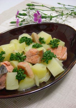 鮭じゃが＊塩バター風味＊-レシピのメイン写真