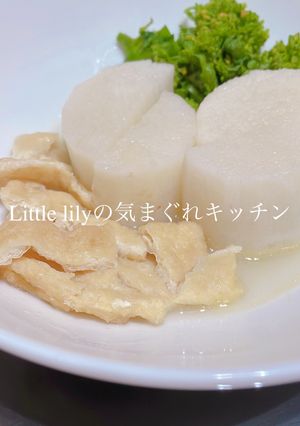 長芋と油揚げのレンジ煮-レシピのメイン写真
