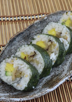 切干大根入り手巻き寿司-レシピのメイン写真