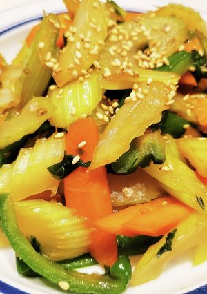 クセあり野菜のきんぴら-レシピのメイン写真