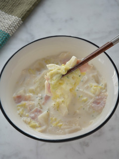 糸寒天入り白菜のクリーム煮-レシピのメイン写真