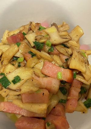 簡単エリンギとベーコンのバター醤油炒め-レシピのメイン写真