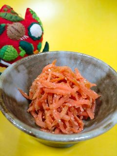 にんじんのごま味噌和え -レシピのメイン写真