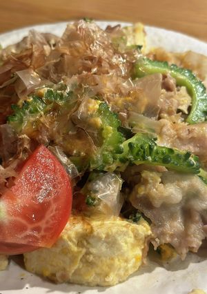 塩と醤油だけ！簡単ゴーヤチャンプル-レシピのメイン写真