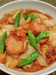 仙台麩と白菜のうま煮-レシピのメイン写真