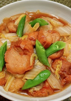 仙台麩と白菜のうま煮-レシピのメイン写真