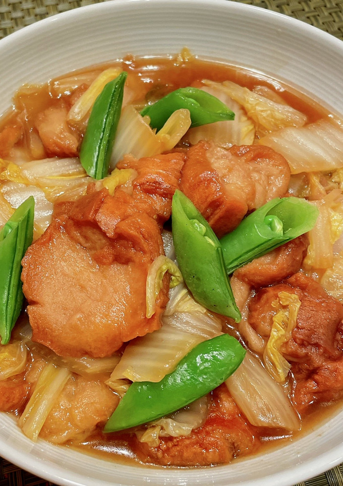 仙台麩と白菜のうま煮-レシピのメイン写真