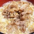 肉のせあんかけ玉子うどん