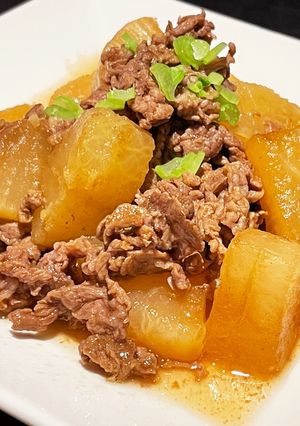 牛肉と大根の簡単煮-レシピのメイン写真