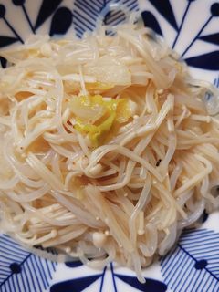 腸内リセット!エノキと糸こん炒め♡-レシピのメイン写真
