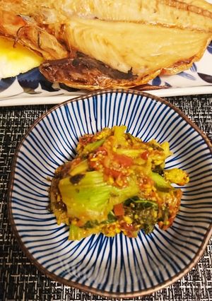 菜の花の梅和え-レシピのメイン写真