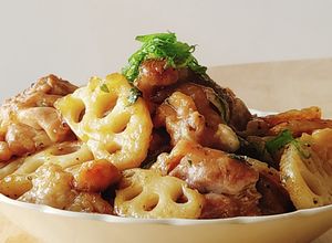 喉に！カリカリ炙り鶏レンコン★簡単お弁当-レシピのメイン写真