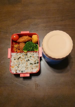 中学生女子弁当2024/01/30-レシピのメイン写真