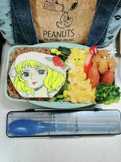 毎日高校男子弁当 ワンピース キャラ弁-レシピのメイン写真