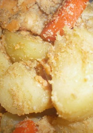煮玉子のつけけダレで！新じゃがの煮物-レシピのメイン写真