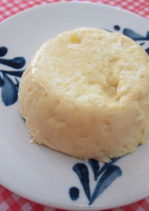 レンジで簡単♪たまご豆乳ぷりん-レシピのメイン写真