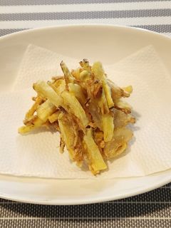 さつまいもとじゃがいものかき揚げ-レシピのメイン写真