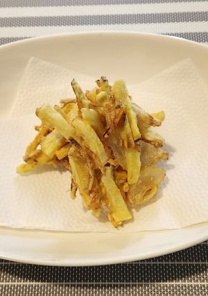 さつまいもとじゃがいものかき揚げ-レシピのメイン写真