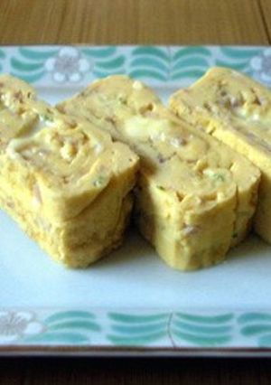 チーズ入り卵焼き-レシピのメイン写真