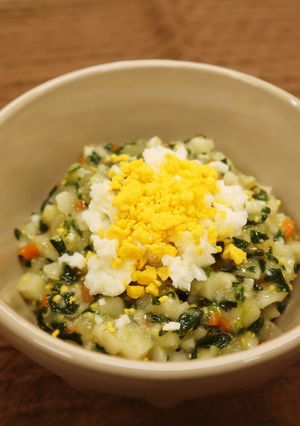 離乳食:ゆでたまご入り煮込みうどん-レシピのメイン写真
