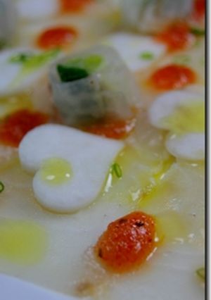 白身白蕪赤酢を添えて-レシピのメイン写真