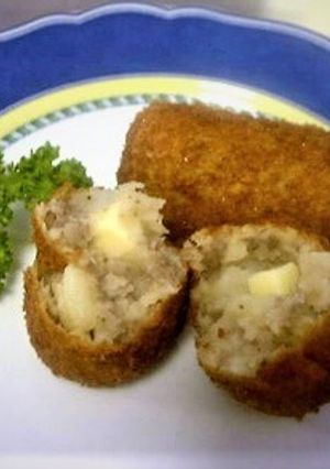 チーズ入りポテトコロッケ-レシピのメイン写真