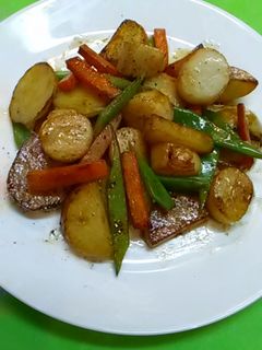 ホタテとじゃが芋のバター炒め-レシピのメイン写真