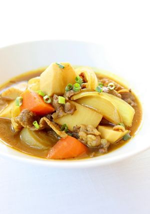 甘味が美味しい【カレー肉芋】肉じゃが-レシピのメイン写真
