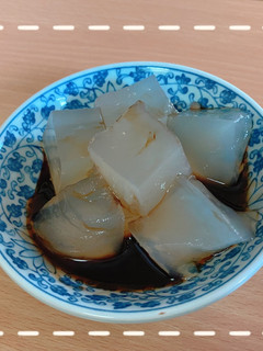 食感ぷるぷる!よもぎくず餅-レシピのメイン写真
