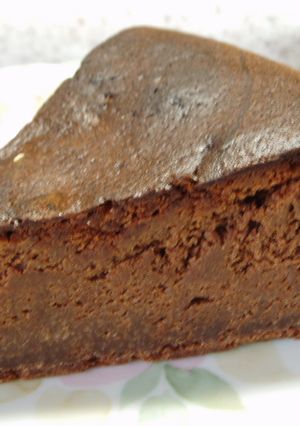♪濃厚ガトーショコラ（チョコ増量版）♪-レシピのメイン写真