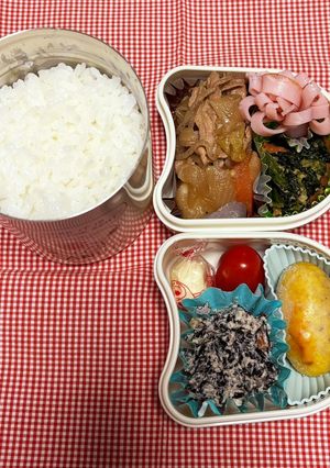 中学生のお弁当　2024.1.30-レシピのメイン写真