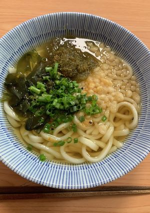 だし道楽のかけうどん-レシピのメイン写真