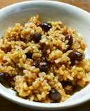 小豆・オートグローツ入り発芽玄米酵素ご飯