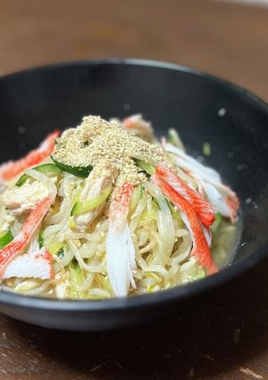 もやしとささみの胡麻ポンサラダ-レシピのメイン写真