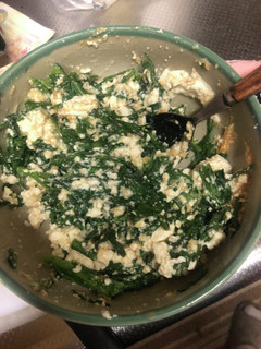 母直伝春菊と豆腐で白和え-レシピのメイン写真