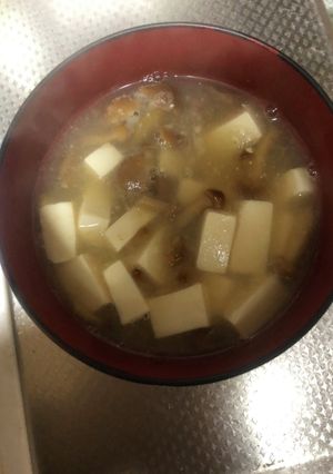 母直伝なめこ汁-レシピのメイン写真