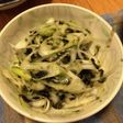 簡単副菜 長ネギの韓国のり和え