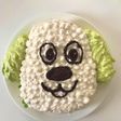 息子の誕生日に、簡単わんわんケーキ♡