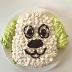 รูปของ 息子の誕生日に、簡単わんわんケーキ♡