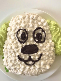 息子の誕生日に、簡単わんわんケーキ♡-レシピのメイン写真