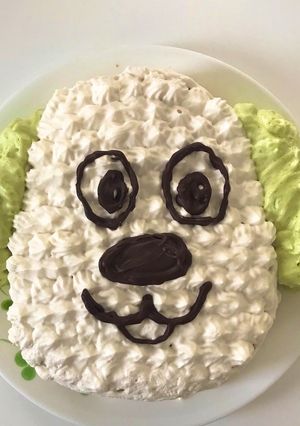 息子の誕生日に、簡単わんわんケーキ♡-レシピのメイン写真