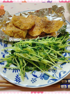 ☆豆苗の炒め物☆-レシピのメイン写真