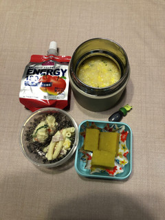 20240131 卵粥のお弁当-レシピのメイン写真