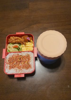 中学生女子弁当2024/01/31-レシピのメイン写真